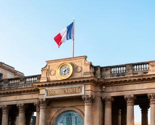 Devanture de l'Assemblée Nationale