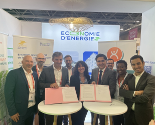 Signature avec Plaine Commune Habitat