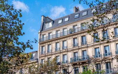Un immeuble ancien parisien à rénover