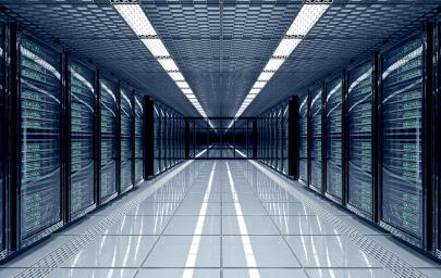 Salle des serveurs data centers 