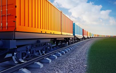 Un exemple de transport rail route